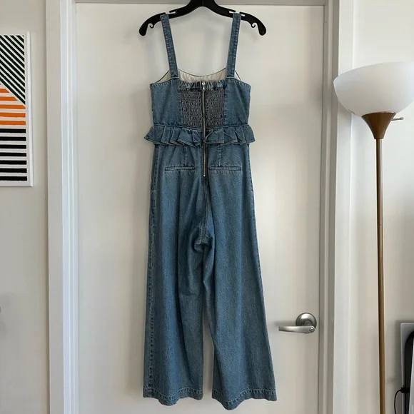 Sea New York Denim Jumpsuit - Picture 2 of 4